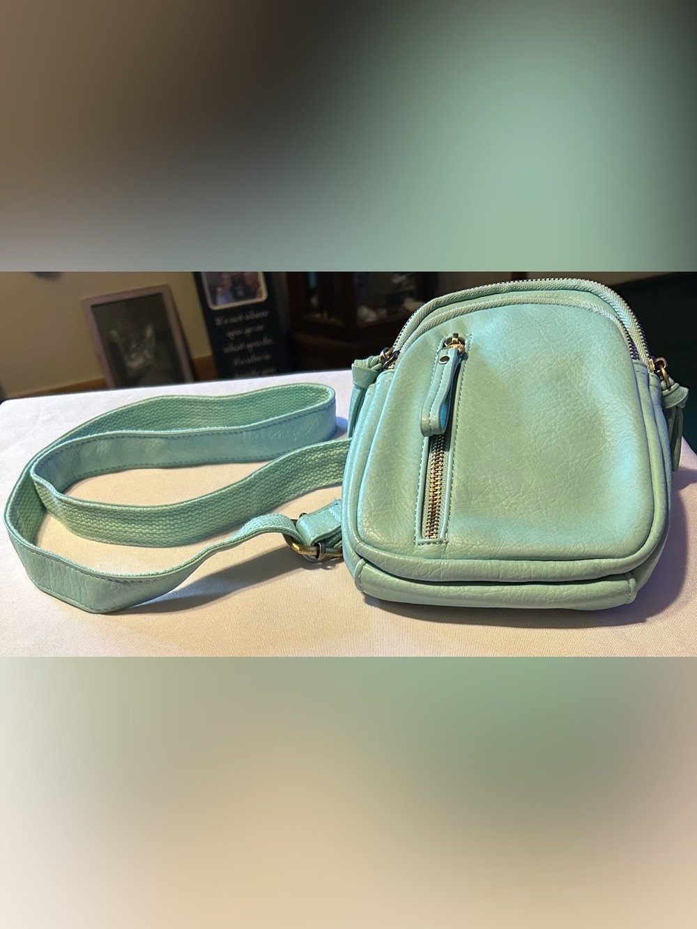 joy Susan Skylar Sling Bag with Front Zip Pocket